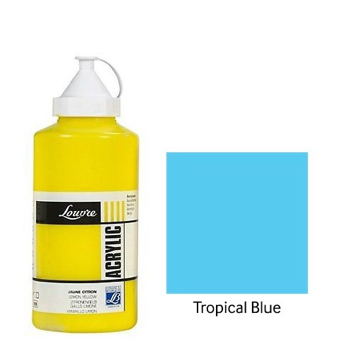 Louvre Akrilik 750 ml - Tropikcal Blue