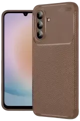 Newface Samsung Galaxy A57 5g Auto Focus Karbon Kapak - Kahverengi