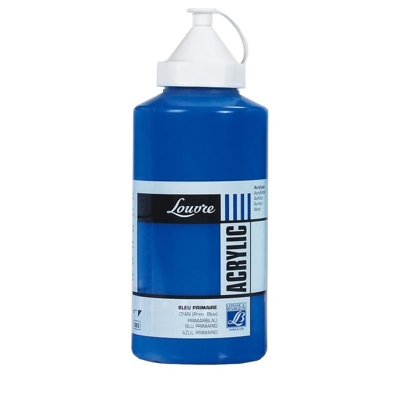 Louvre Akrilik 750 ml - Cyan (Primary Blue)
