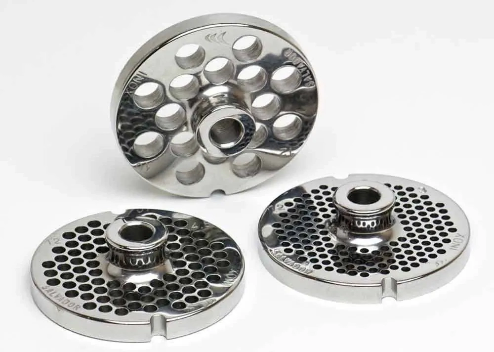 İnox Paslanmaz Kıyma Makinesi Aynası, Ağızı 12 No - 4 Mm