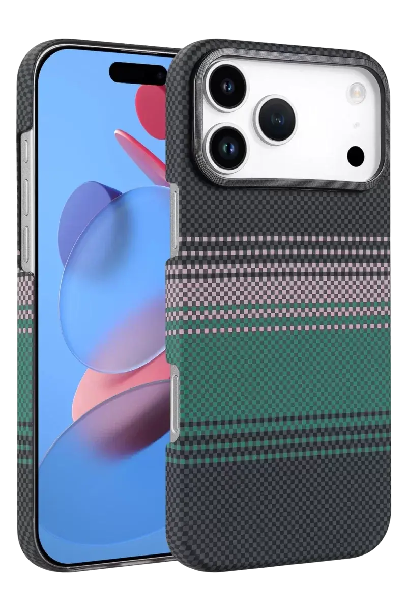 Newface Apple İphone 17 Pro Vega Magsafe Kapak - Yeşil