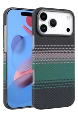 Newface Apple İphone 17 Pro Vega Magsafe Kapak - Yeşil