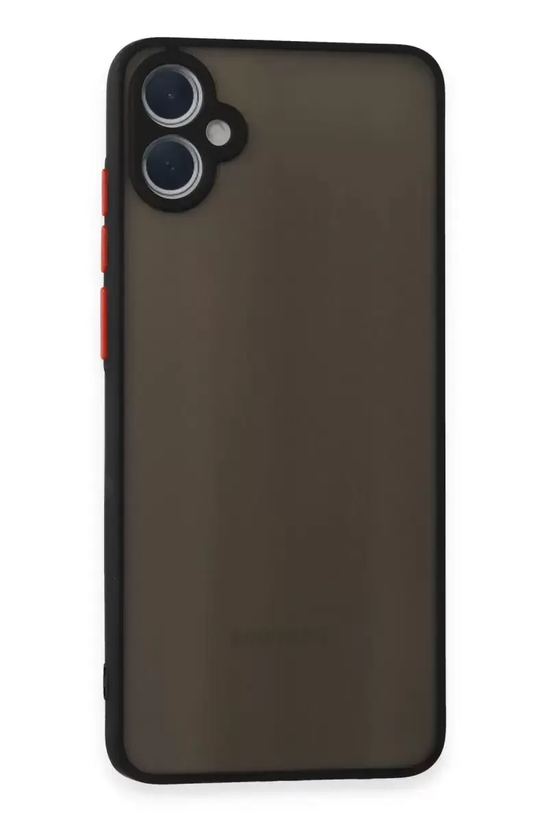 Newface Samsung Galaxy A05 Kılıf Montreal Silikon Kapak - Siyah