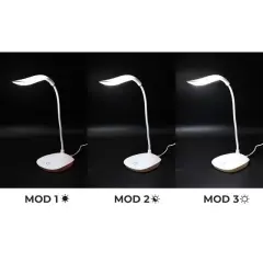 Powermaster Pm-19316 5 Volt - 0.5 Amper Dokunmatik Tuşlu 14 Ledli Şarjlı Portatif Masa Lambası