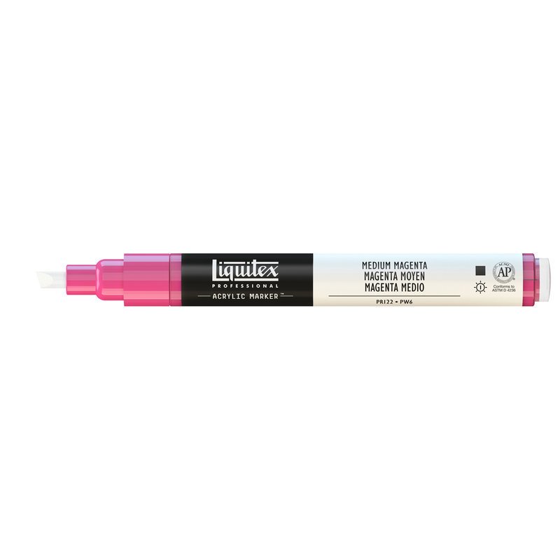 Akrilik Kalem - 2-4mm - Medium Magenta