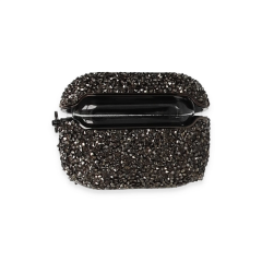 Airpods Pro (1.nesil) Mira Taşlı Kılıf - Siyah