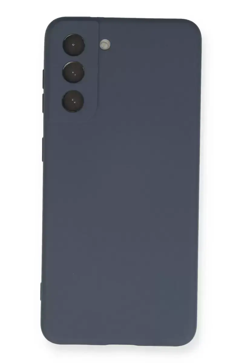 Newface Samsung Galaxy S21 Kılıf Nano İçi Kadife Silikon - Gri