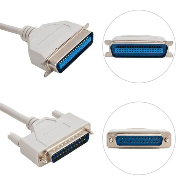 Powermaster Pm-4940 Paralel Printer Lpt 1.5 Mt Yazıcı Kablosu