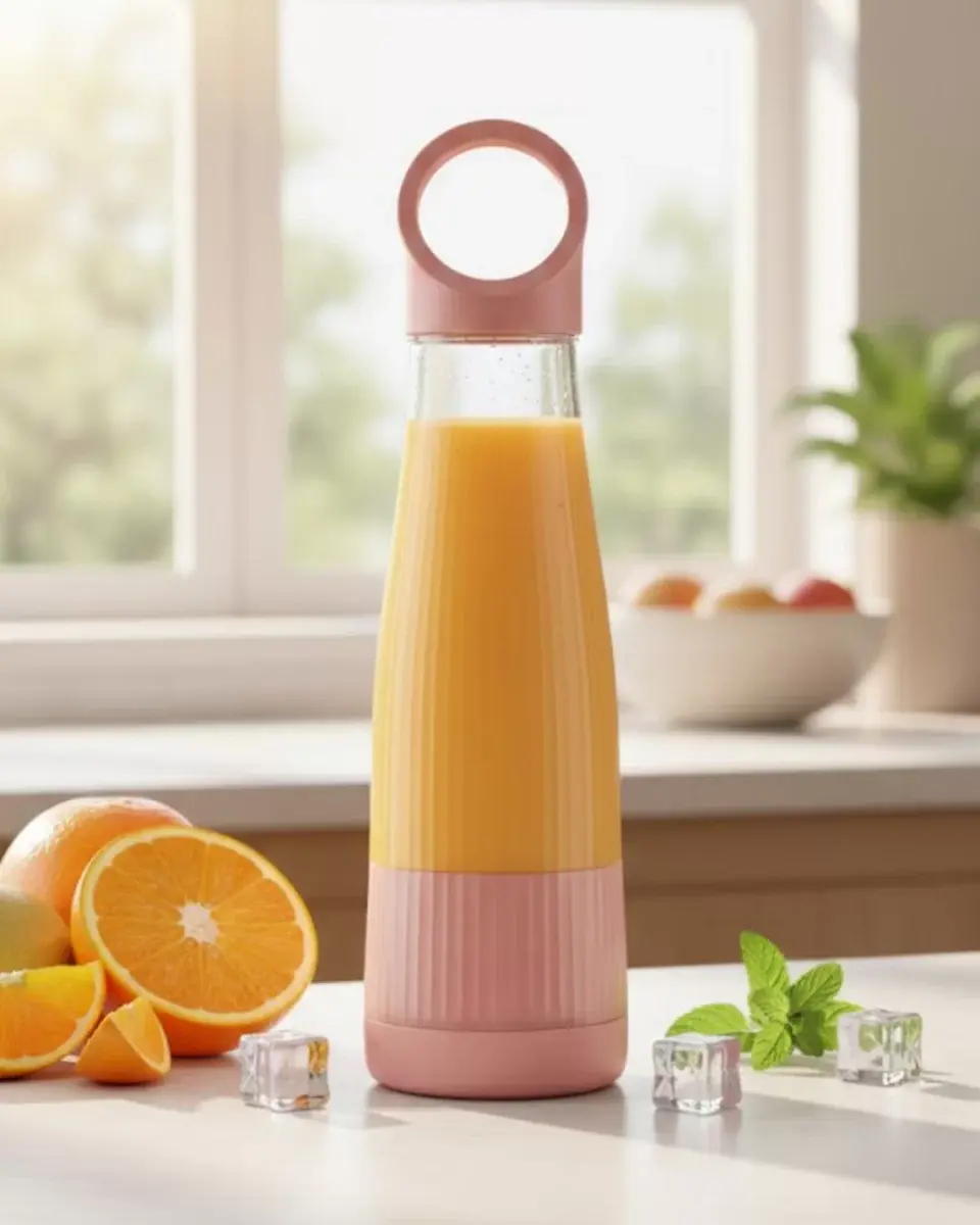 Taşınabilir Smoothie Blender 400 Ml Usb Şarjlı