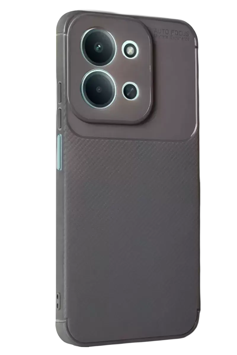 Newface Xiaomi Redmi 15c 5g Auto Focus Karbon Kapak - Gri