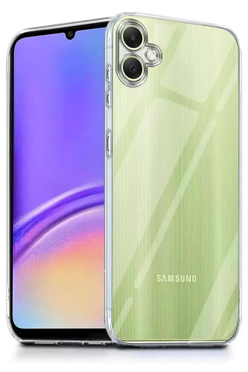 Newface Samsung Galaxy A07 4g Lüx Şeffaf Silikon - Şeffaf