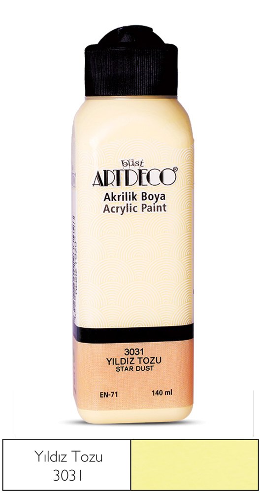 Akrilik Ahşap Boyası 140ml 3031 Yıldız Tozu