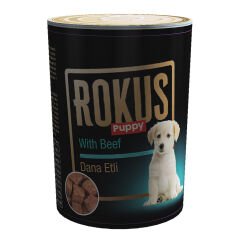 Rokus Etli Yavru Köpek Konserve Maması 410 Gr