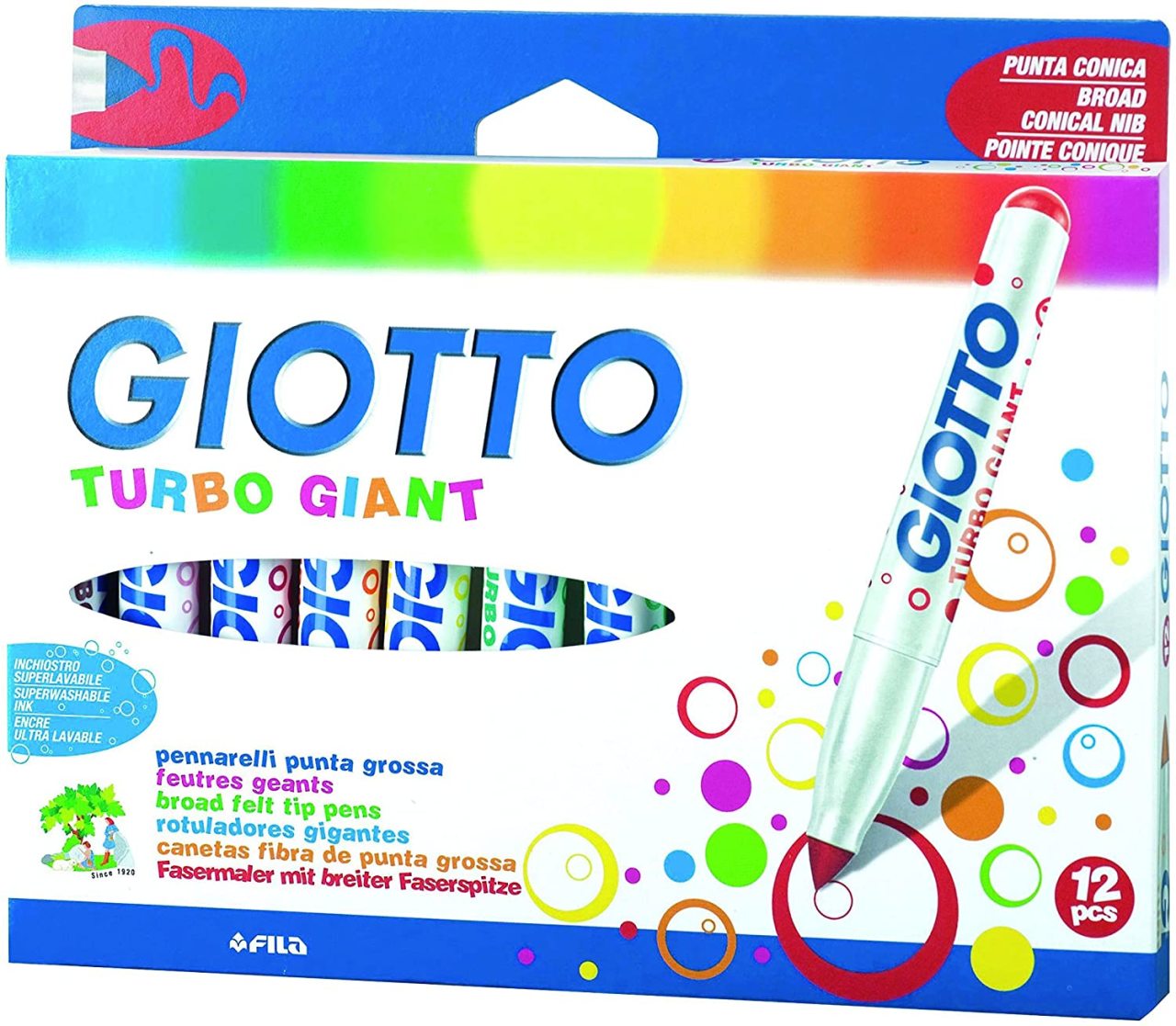 Turbo Giant Keçeli Kalem Seti 10'lu