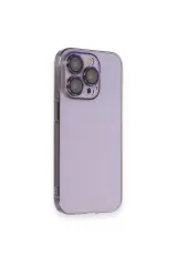 Newface Apple İphone 13 Pro Kılıf Armada Lensli Kapak - Lila