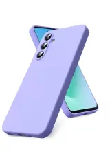 Newface Samsung Galaxy A17 5g Nano İçi Kadife Silikon - Lila