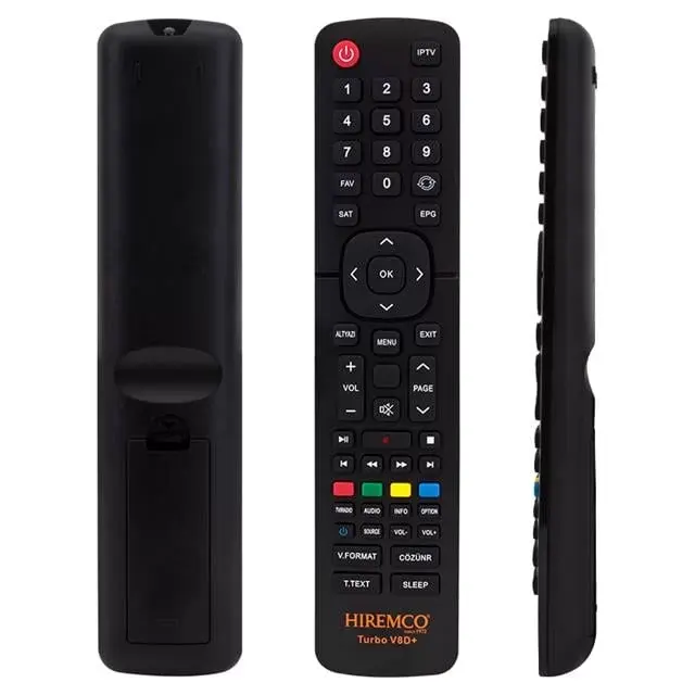 Hiremco Turbo V8d+ Uydu Alıcı Kumandası