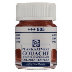 Talens Guaj Boya 16 ml - Copper (Metalik) 805