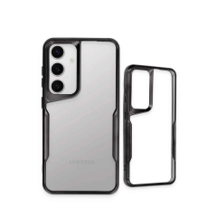 Samsung Galaxy S24 Kılıf Boyi Silikon Kapak - Derin Mor