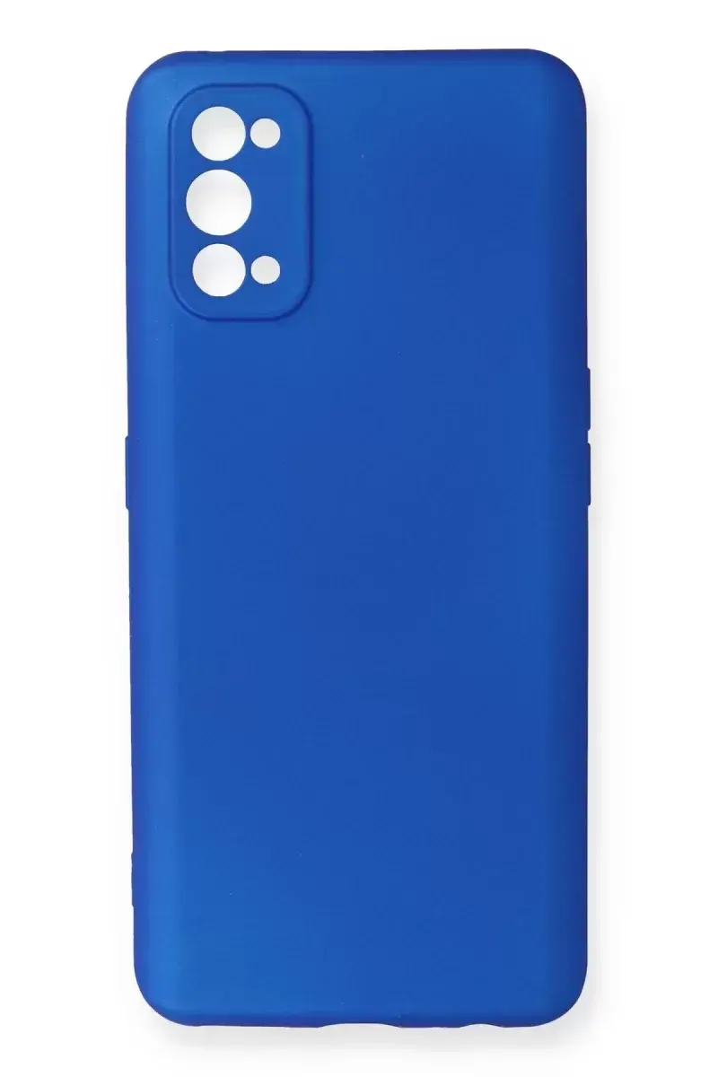 Newface Realme 7 Pro Kılıf First Silikon - Mavi