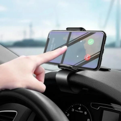 Telefon Tutucu Araç İçi Telefon Tutucu Klipsli 360c Dönüş
