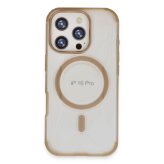 Joko  İphone 16 Pro Max Hilton Magsafe Kapak - Gold