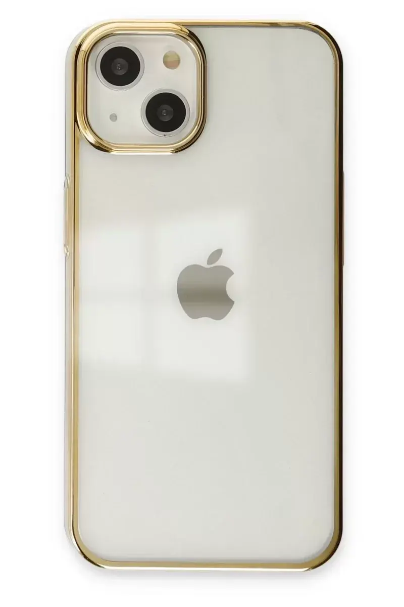 Newface İphone 14 Plus Kılıf Element Silikon - Gold