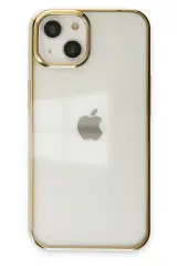 Newface İphone 14 Plus Kılıf Element Silikon - Gold