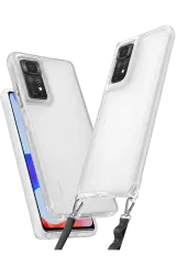 Newface Xiaomi Redmi Note 11 Pro Kılıf Penta Silikon Kılıf - Şeffaf