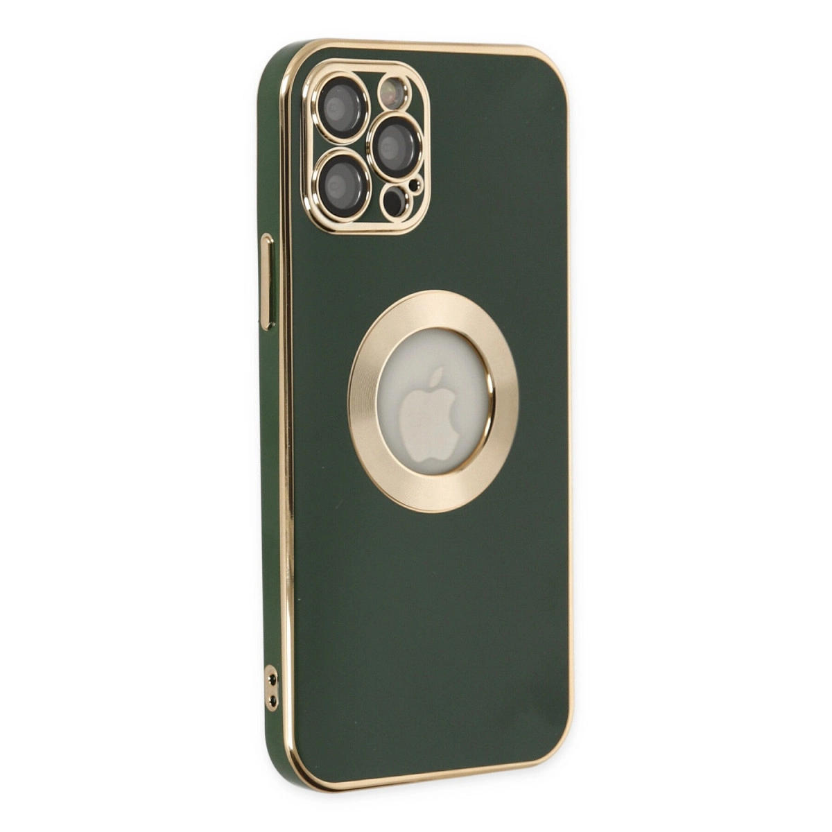 İphone 12 Pro Max Kılıf Store Silikon - Yeşil
