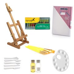 Basic Masaüstü Yağlı Boya Set