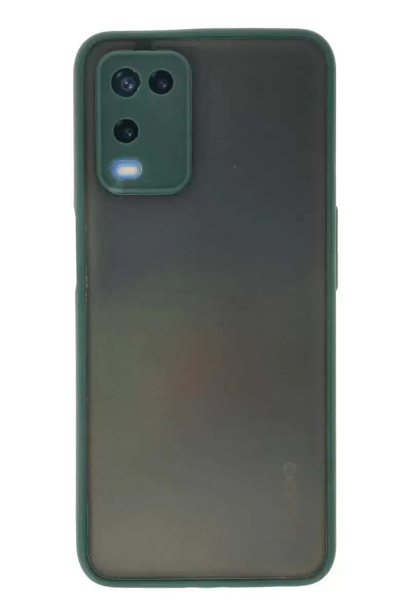 Newface Oppo A54 4g Kılıf Montreal Silikon Kapak - Yeşil