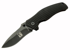 Yele M446 Siyah Kamp Çakı 20cm - Yarı Otomatik, Kemerlikli