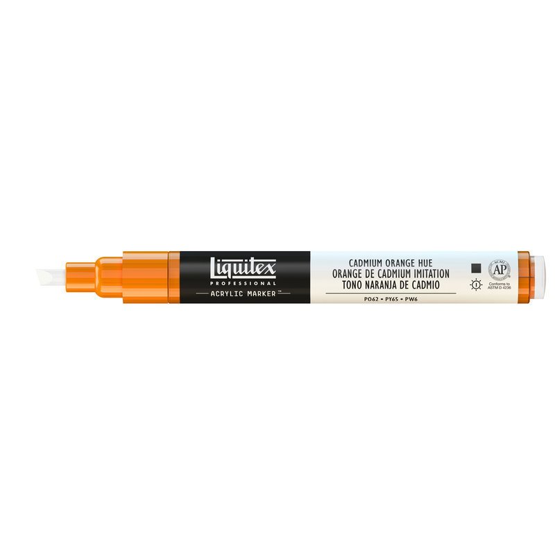Akrilik Kalem - 2-4mm - Cadmium Orange Hue