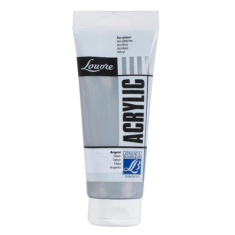 Louvre Akrilik 200 ml - Silver
