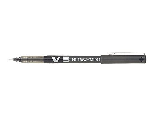 V5 Hi-Tecpoint İğne Uçlu Kalem - 0.5 - Siyah