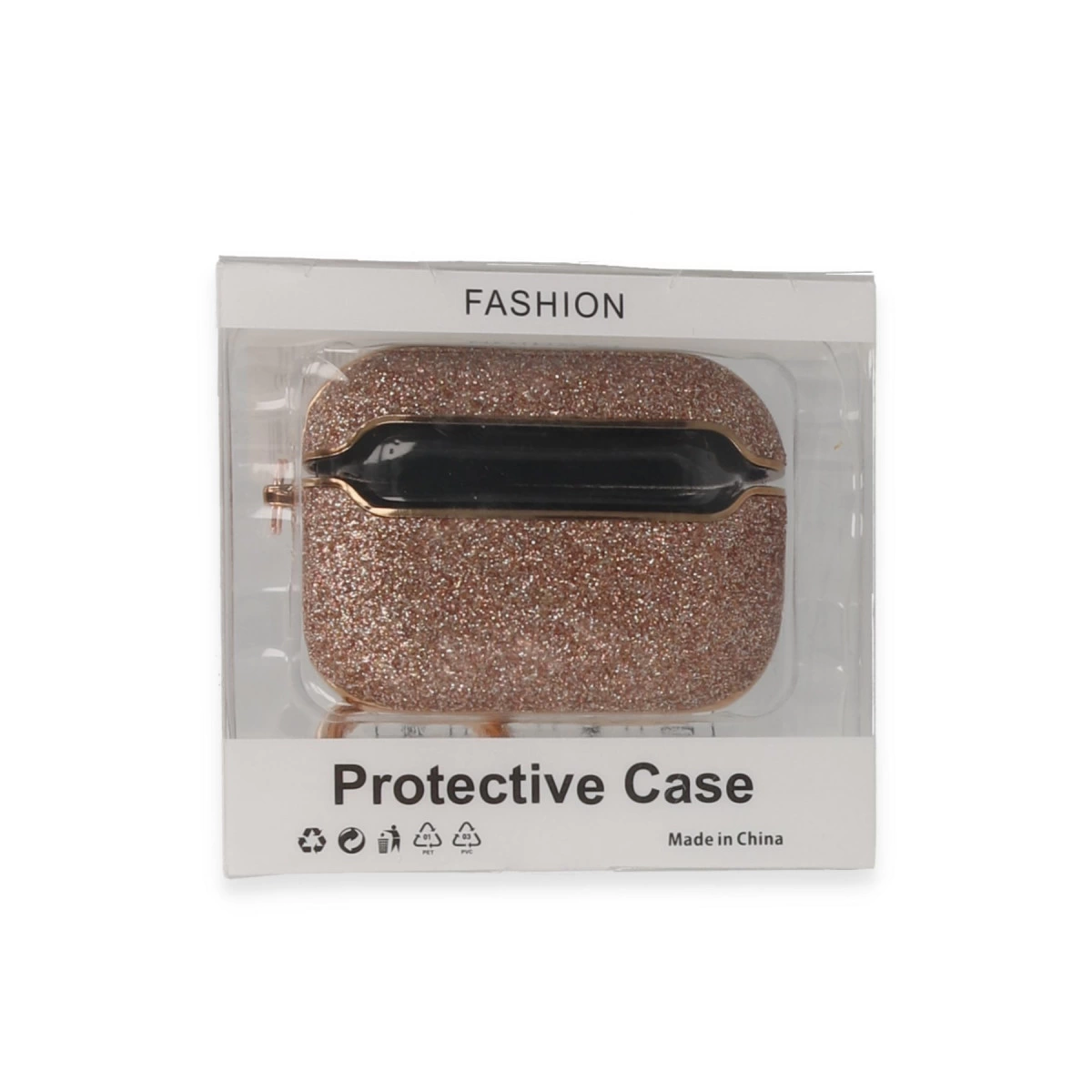 Airpods 3 (3.nesil) Spell Simli Kılıf - Rose Gold