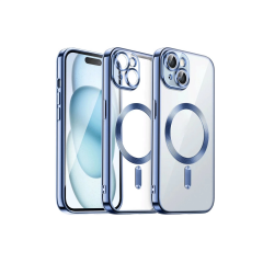 İphone 15 Kılıf Kross Magneticsafe Kapak - Sierra Blue