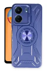 Newface Xiaomi Redmi 13c Kılıf Lincoln Silikon - Lacivert