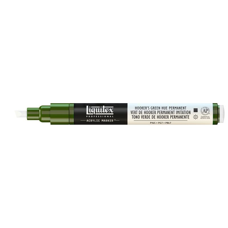 Akrilik Kalem - 2-4mm - Hookers Green Hue Permanent